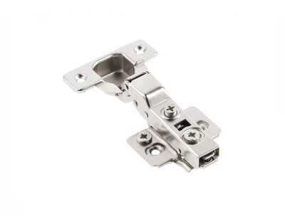 Петля SilentoPro GTV полунакладная без пружины с 3D регулировкой + монтажная планка крестообразная с эксц. h=0, никель