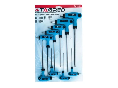 Отвертки шестигранные TAGRED TA1043