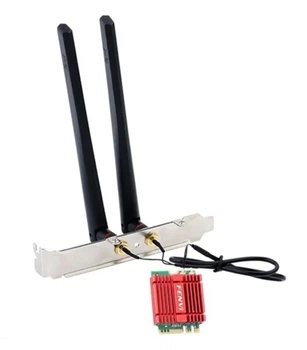 Мережева карта M.2, AX210NGW Kit, WiFi 6E (до 5374 Mbps) Bluetooth 5.3 Fenvi 000349451