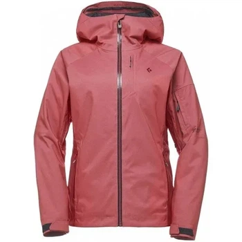 Горнолыжная женская теплая мембранная куртка Black Diamond Boundary Line Insulated Jacket, XS - Wild Rose