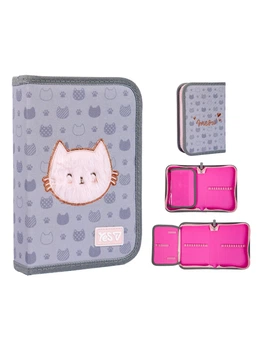 Пенал жесткий YES HP-03 Cat YES с клапаном (533868) 5056574471703