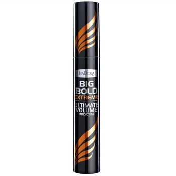 Туш для екстремального об'єму вій IsaDora Big Bold Extreme Ultimate Volume Mascara відтінок 15 Extreme Black