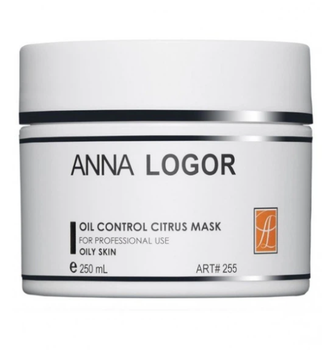 Цитрусовая маска для жирной кожи Anna Logor Oil Control Citrus Mask (Art.255), 250 мл
