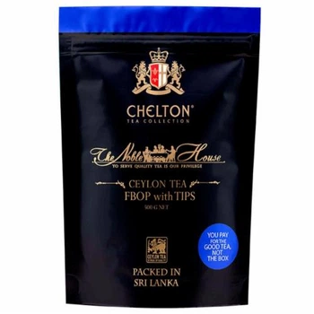 Чай чорний Chelton розсипний, Noble House FBOP - 500 g