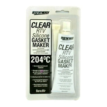Силіконовий ГЕРМЕТИК RUNWAY CLEAR RTV
