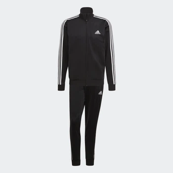 Мужской спортивный костюм Essentials 3-Stripes adidas GK9651 (XL (58)) черный (4062065121652)