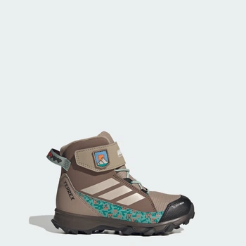 Детские ботинки Adidas Minecraft Terrex Snow CF CLIMAWARM Winter Kids adidas KJ6490 (35.5 EUR) коричневый (4068817996356)