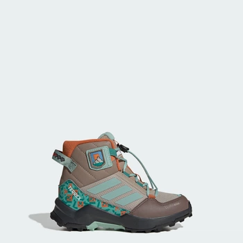 Детские ботинки TERREX AX4R CW+ MID MCFT K adidas KJ6519 (35.5 EUR) коричневый (4068818345740)