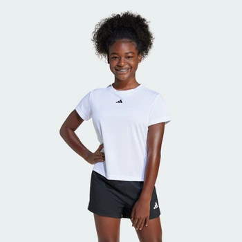 Дитяча футболка Train Essentials Regular Fit Logo Training Kids adidas JJ1066 (140) білий (4067906059224)