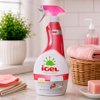 Засіб для Чищення Універсальний Спрей iGel Marsiglia Universal Cleaner Айгел антижир Високоефективна Дія Марсельське мило 650мл
