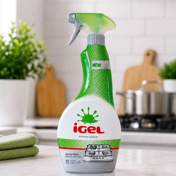 Засіб для Чищення Кухні та Плит Спрей iGel Kitchen Cleaner Anti Greaser Айгел антижир 650мл