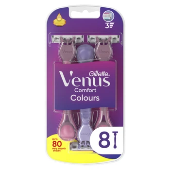 Бритва Gillette Venus Comfort Colours Одноразовые 8 шт. (8006530129954)