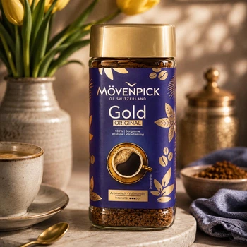 Кава розчинна Movenpick Gold 200 гр.