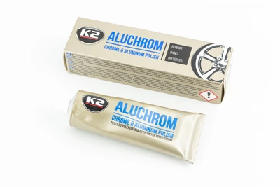 Полировочная паста для металла и хрома K2 ALUCHROM, 120 г