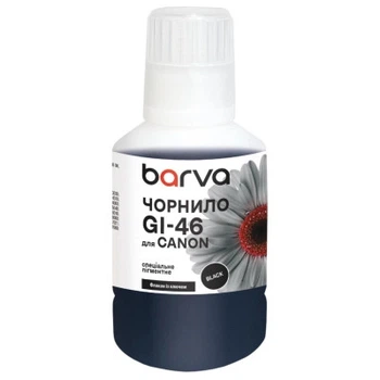 Чорнило Barva Canon GI-46 170 мл, OneKey, special, pigment, black