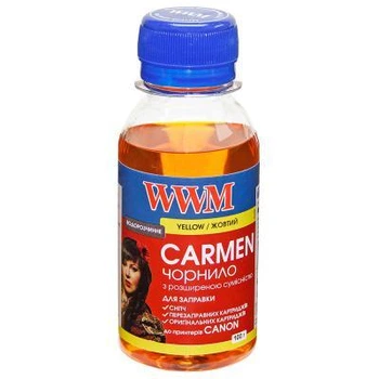 Чернила WWM CANON UNIVERSAL CARMEN 100g Yellow
