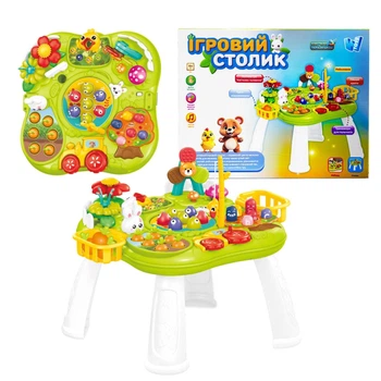 Игровой столик свет звук игры птичка рыбалка от 18 месяцев (198015)