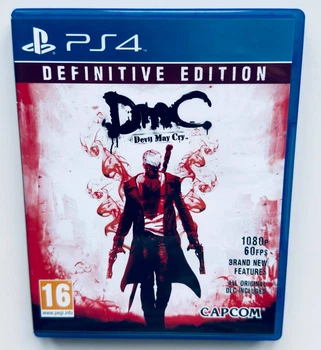 Диск для PlayStation 4 - DMC Devil May Cry Definitive Edition, російські субтитри, Б/В