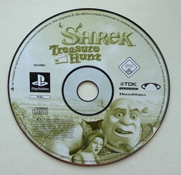 Диск для PlayStation 1 - SHREK Treasure Hunt англ, Б/У