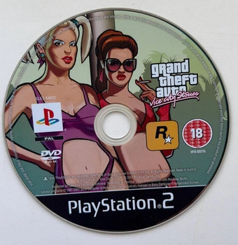 Диск для PlayStation 2 - Grand Theft Auto Vice City Stories англ, Б/У