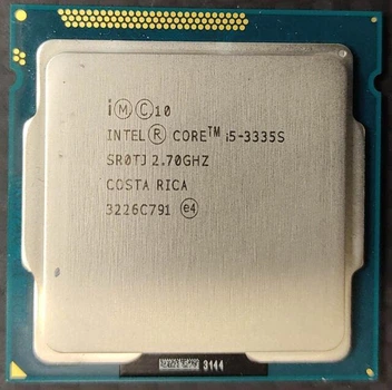 Процессор Intel Core i5-3335S 4x2.70-3.20GHz 5GT/s 6MB Cashe LGA1155 IntelHD4000 65W Б\У - Б/У