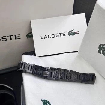 Браслет мужской Lacoste черный