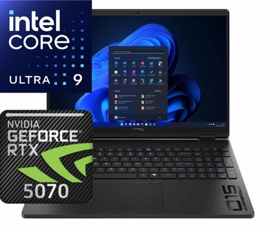 Ноутбук (2026) геймерский HyperX OMEN 15 Ultra 9-386H/ 16GB/ 512GB/ RTX5070 / 15.3" OLED 120Hz