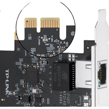 Мережева карта TP-LINK NE421 PCI-E гігабітна з портом RJ45 для настільного ПК та сервера