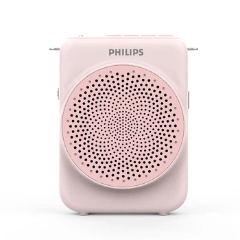 Портативная колонка PHILIPS SBM609 с поясным микрофоном Pink