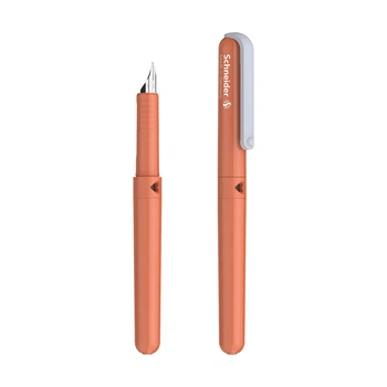 Ручка перьевая Schneider BK410 с пером EF, оранжевая, для студентов и офиса