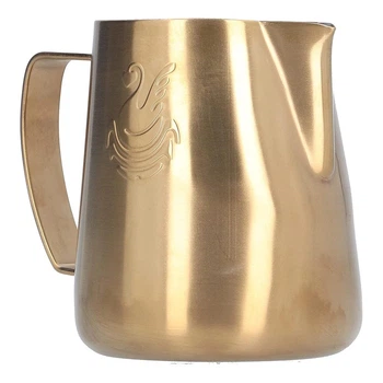 Пичер JIBL little 420 мл для молока Matte Gold