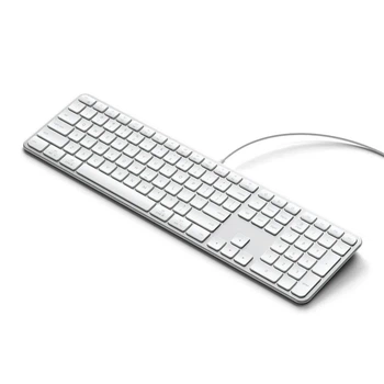 Клавіатура Satechi Slim LX3 Wired USB A/USB C QWERTY Grey (810086363483)