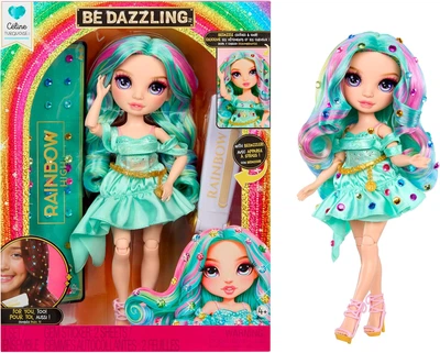 Кукла Реинбоу Хай Селин со Стразами Rainbow High Celine Turquoise Be Dazzling MGA 597827