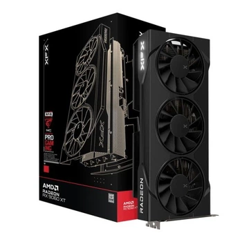Видеокарта Radeon rx 9060 xt, xfx, Swift Triple oc Gaming, 16Gb gddr6, 128-bit, HDMI/2xDP, 3320/20000 MHz, 8-pin (rx-96ts316b7)