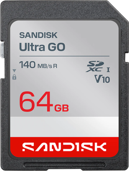Карта памʼяті Sandisk Ultra GO microSDHC/SDXC UHS-I 64GB (SDSDUGN-064G-GN6IN)