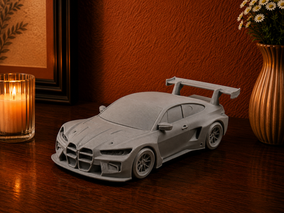 Колекційна модель BMW M4 GT3, декоративна машинка