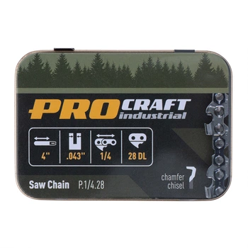 Цепь для цепной пилы Procraft industrial P.1/4.28 Universal 1/4" шаг 28 см.