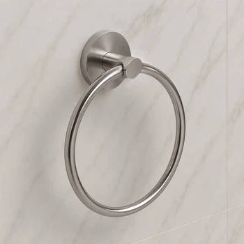 Тримач для рушників, кільце Devit Flow DFL21130901BN, Brushed Nickel PVD