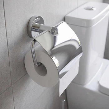 Тримач туалетного паперу Devit Flow DFL40000618C з кришкою, колір хром
