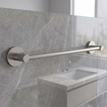 Тримач для рушників Devit Flow DFL21010101BN, 600мм, Brushed Nickel PVD