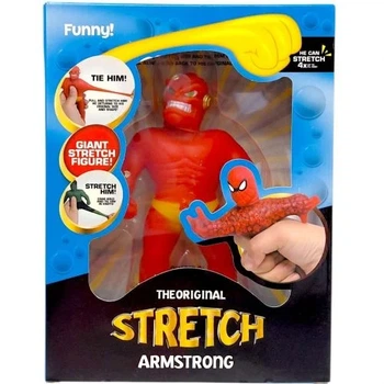 Игрушка-тянучка MIC Stretch Armstrong Герои Marvel красный
