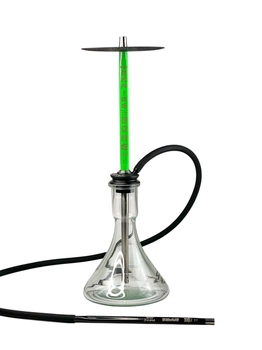 Кальян Trumpet Empire Green Candy Clear нержавіюча сталь 57см зелений