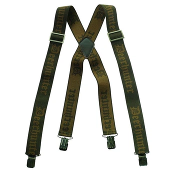 Підтяжки DEERHUNTER Logo Braces W Clips 120 см Art Green