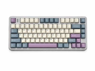 Механічна клавіатура Valkyrie VK75 Blue Feather, 75%, Tri-Mode, Hot Swap, Gasket Mount, RGB, 8000mAh