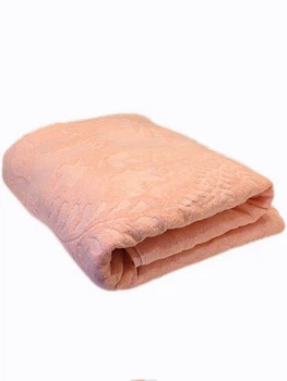 Простыня махровая Parisa Home 200*220 см Персик