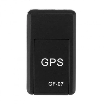 Мини GSM GPS трекер GF-07 со встроенными магнитами для крепления Черный