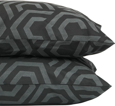 Набор наволочек Moon&Star Бязь Gold Люкс Black Style 70х70 см 2 шт (MS-840001589)