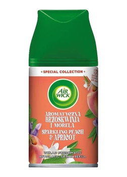 Змінний балон для автоматичного освіжувача повітря Air Wick Freshmatic Персик & Абрикос 250 мл