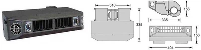 Испаритель Formula III 24v BEU404-100 P=5,7кВт 586м3/ч (шт.)