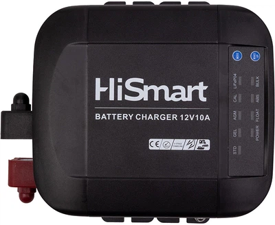 Зарядное устройство HiSmart для аккумуляторов 12 В 10 А (NV822706)